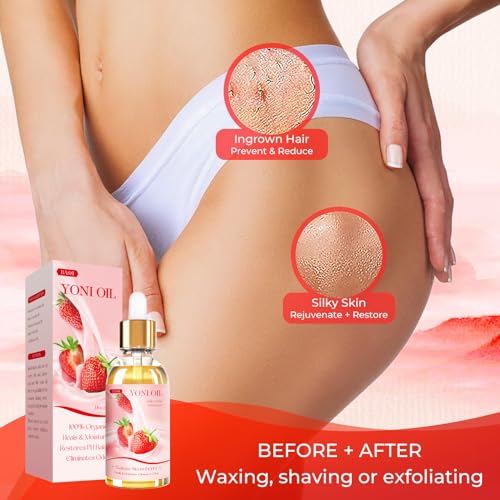 BASSI 2PCS Yoni Oil Organic Feminine Oil Vaginal Moisturizer - Ph Balance for Women - Feminine Deodorant BASSIAu supplements