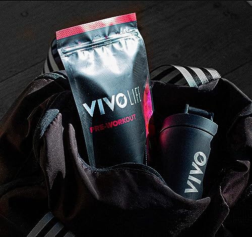 Vivo life - Pre-Workout Energy Drink Supplement, Improve Performance, Guarana Natural Vivo lifeAu supplements