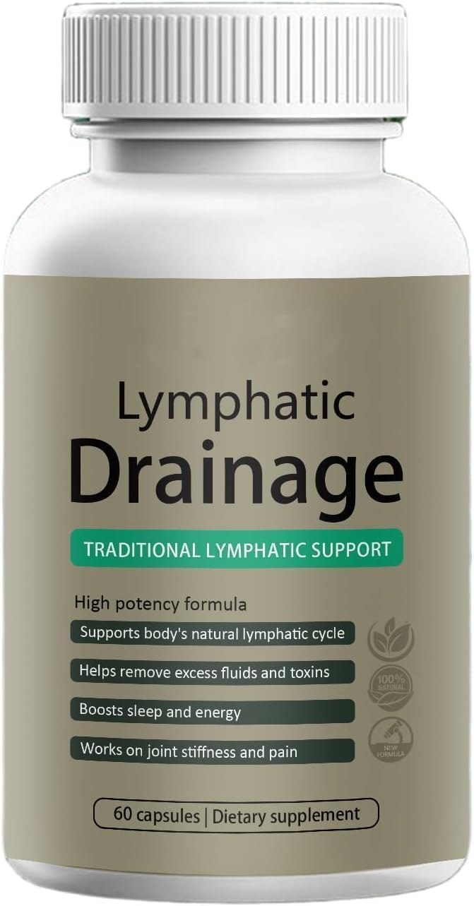 MOKA Lymphatic Drainage Capsules, New Maximum Potency Formula with Dandelion Extract, Cleavers Extract - Supports Cellulite Reduction 60 Capsules.xx MOKAAu supplements