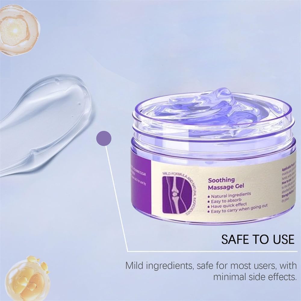 2PCS Joint Purple Gel, Purple Relief Soothing Massage Cream,Joint Activities Throughout The Body, Soothes Knees, Lumbar, Neck, Hands, and Feet AoamsfuAu supplements