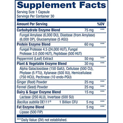 Renew Life Digestive Duo Probiotic + Enzymes; Probiotic Promotes Digestive Health Renew LifeUS supplements