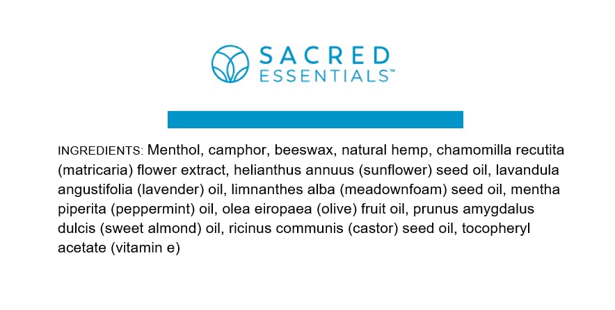 Sacred Essentials™ Extra Strength Hemp Cream, 6 oz, 1500 mg - Ideal for Muscles, HIPS, Joints, Neck, Back, Elbows, Fingers, Hands, and Knees. Made in USA Sacred EssentialsAu supplements