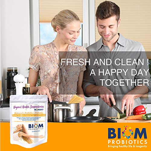 Biom Probiotics Prebiotics Boric acid Suppositories . Feminine Health Probiotic for Infections Biom ProbioticsAu supplements