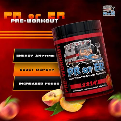 PR or ER Pre Workout Powder for Men and Women, Pre-Workout Energy Supplement PR or ERUS supplements