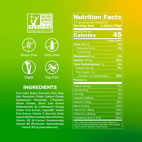 Liquid I.V. Hydration + Energy Multiplier - Mango Tamarind - Hydration Powder Packets Liquid I.V.US supplements