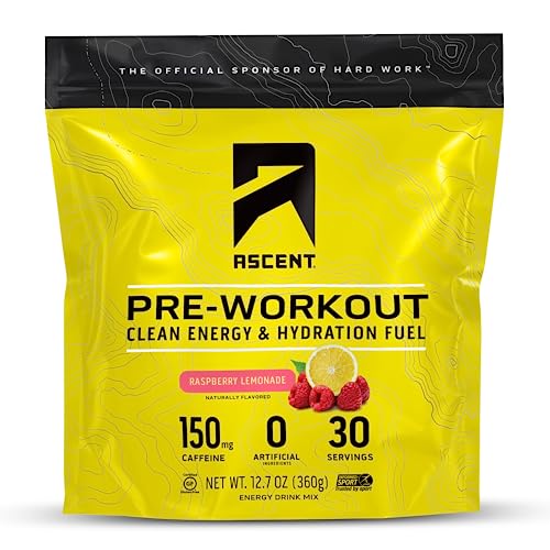 Ascent Pre Workout Powder - Preworkout for Men & Women with No Artificial Ingredients AscentAu supplements