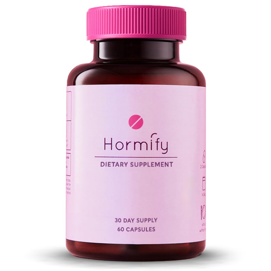 Women's Hormone Balance Supplement - Natural Support for Hormonal Balance, Energy Boost, Mood Swings, Hot Flashes, Menopausal Balance - 60 Capsules HormifyAu supplements