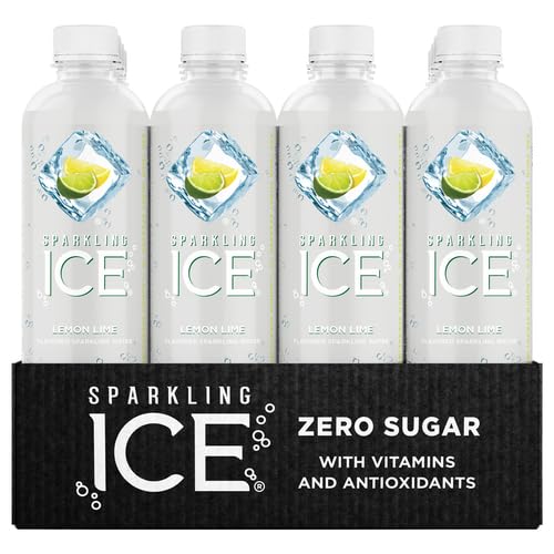Sparkling Ice, Lemon Lime Sparkling Water, Zero Sugar Flavored Water, with Vitamins Sparkling ICEUS supplements