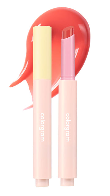 COLORGRAM Fruity Glass Stick 02 DARLING PAPAYA | Long-Lasting Juicy Lip Tint with Radiant, Glossy Finish | Melting Syrupy Texture for Vibrant, Hydrated Lips | Non-Sticky Shine COLORGRAMAu supplements