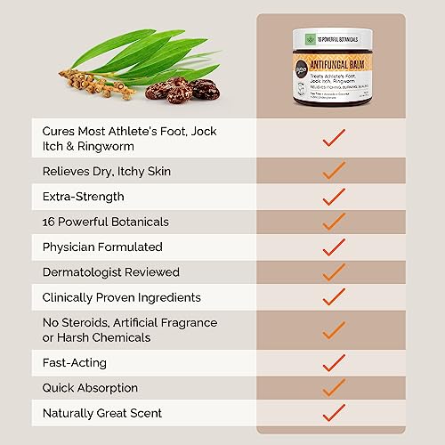 Puriya Tea Tree Oil Antifungal Cream, Plant-Powered Athletes Foot Cream Treatment PuriyaUS supplements