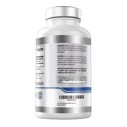 Alpha Lipoic Acid 600mg Per Serving, 240 Vegan Capsules- Gluten Free SMART NUTRA LABSUS supplements