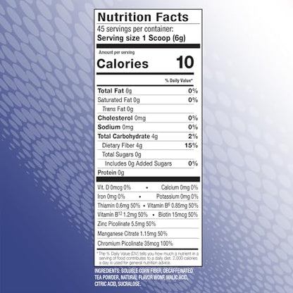 FIBER UP, Delicious Prebiotic Soluble Fiber Supplement, Very Berry Tea, 45 Servings. FIBER UPUS supplements