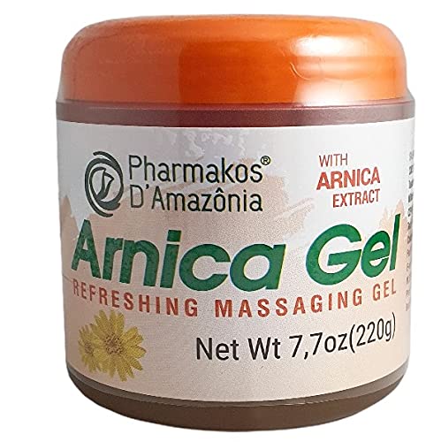 Pharmakos Arnica Gel Cream, Refreshing Massage Gel for Bruises, Swelling and Relief, 7.7 oz PharmakosAu supplements