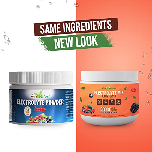 Electrolyte Powder - Refreshing Workout Recovery Electrolytes, Sugar Free, Gluten Free Pride Naturals, IncUS supplements