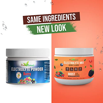 Electrolyte Powder - Refreshing Workout Recovery Electrolytes, Sugar Free, Gluten Free Pride Naturals, IncUS supplements