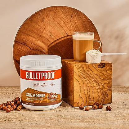 Bulletproof Hazelnut Creamer, 14.8 Ounces, Keto Coffee Creamer with MCT Oil and Grass BulletproofUS supplements