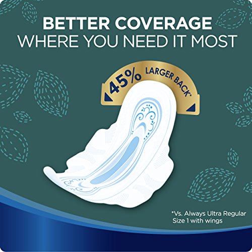 Always Ultra Thin Size 4 Overnight Pads With Wings Unscented, 14 Count (3700030165) AlwaysAu supplements