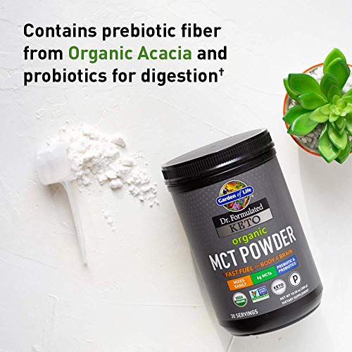Garden of Life Dr. Formulated Keto Organic MCT Powder - 30 Servings, 6g MCTs Garden of LifeUS supplements