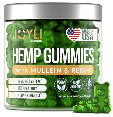JOYLI Hemp Gummies - Natural Lung Cleanse with Mullein Leaf & Reishi JOYLI NutritionAu supplements