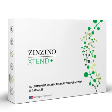 Zinzino Xtend + - Multi Immune Supplement - Essential Vitamins, Minerals & Vitamin C for Immune Support, Energy & Focus - 60 Capsules ZINZINOAu supplements