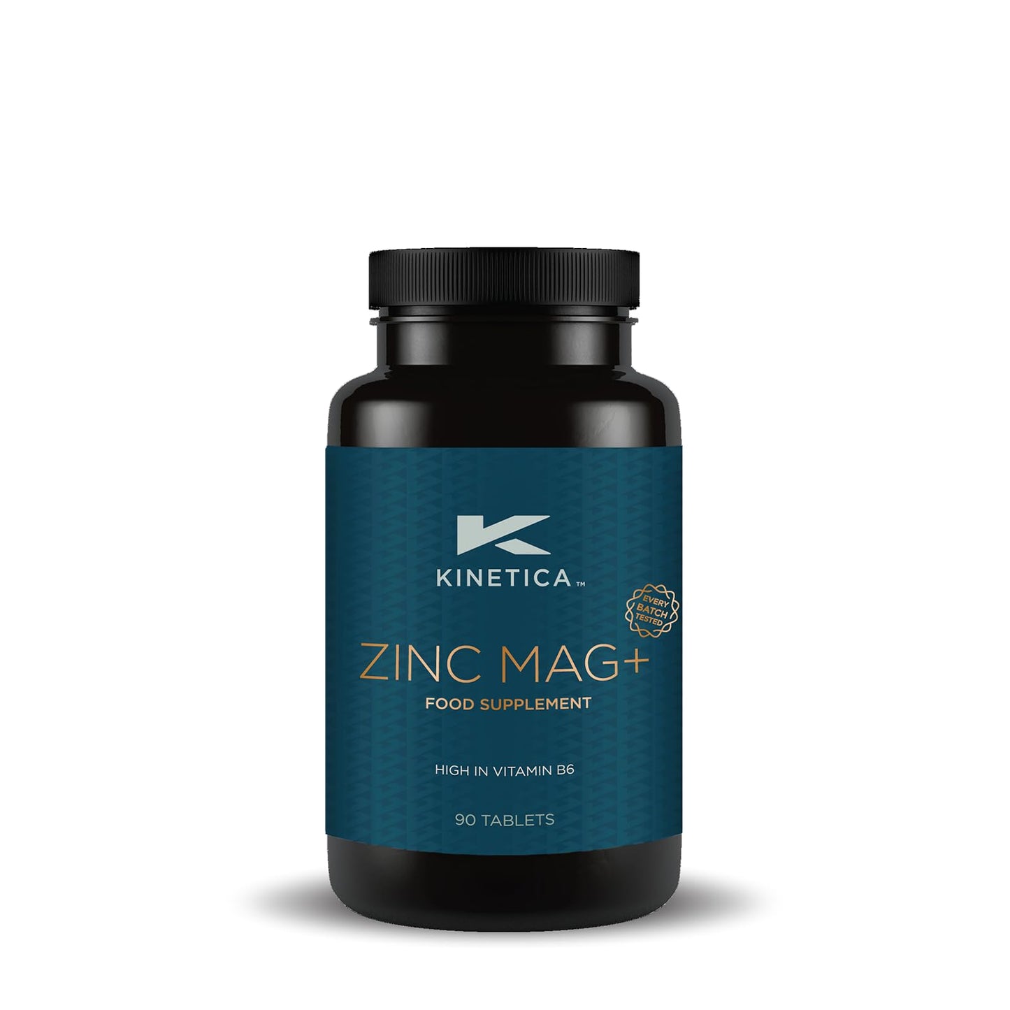 Kinetica Zinc Mg, 90 Capsules, 420 mg Magnesium, 16.5 mg Zinc Vitamins per Serve, 30 Servings. Sleep aid KineticaUS supplements