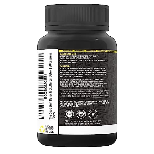 The Good Stuff Detox & Cleanse | Powerful Complete Internal Cleansing Formula | Professionally Epic OrganicumAu supplements