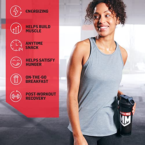 Muscle Milk 100% Whey With Probiotics Protein Powder, Vanilla, 1.85 Pound, 23 Servings Muscle MilkUS supplements