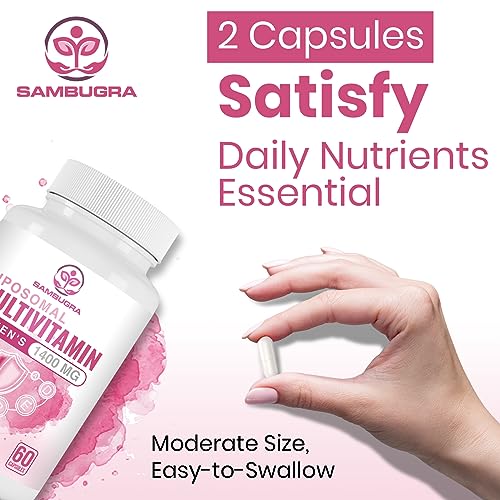 Liposomal Multivitamin for Women 1400MG - Womens Daily Multi Vitamins Supplements SambugraAu supplements