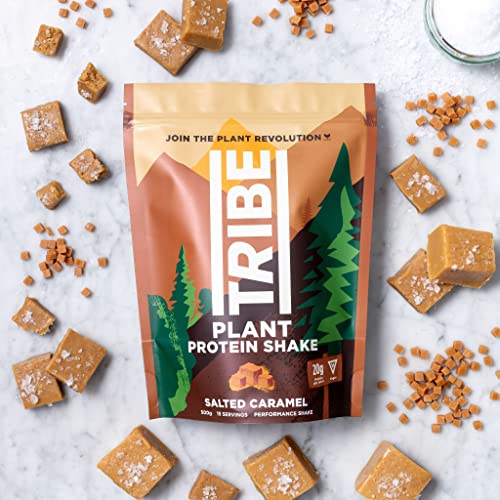 TRIBE Vegan Protein Powder - Salted Caramel - Pea and Rice Protein Blend - Vegan TRIBEAu supplements