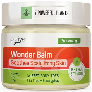 Tea Tree Oil Balm , Extra Strength, Pair Well with Jock Itch Cream, Spray, Athletes Foot PuriyaUS supplements