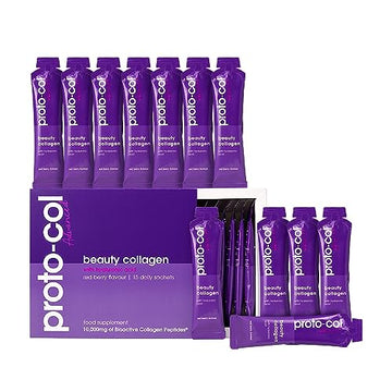Proto-Col Beauty Collagen Supplements for Women - 10,000mg Bovine Collagen Proto-ColAu supplements