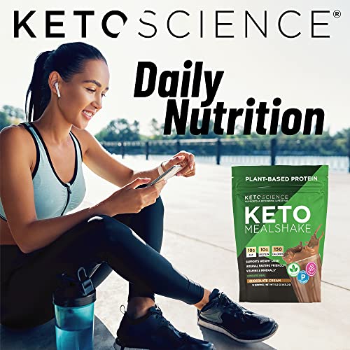 Keto Science Plant Based Protein, Keto Meal Shake, Supports Weight Management Keto ScienceAu supplements