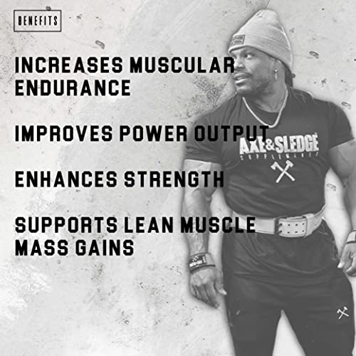 Axe & Sledge Supplements Beta Alanine Basics Powder, Supports Endurance, Performance Axe & SledgeUS supplements