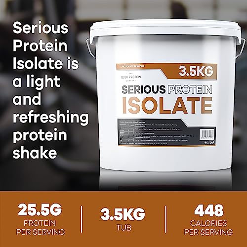 The Bulk Protein Company, Serious Protein Isolate – 3.5kg – Whey Protein Iso The Bulk Protein CompanyAu supplements