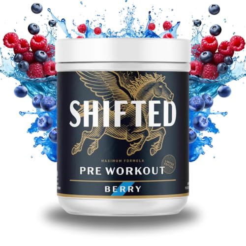 SHIFTED Maximum Pre Workout Powder, Energy & Focus Supplement with Creatine Monohydrate SHIFTEDAu supplements