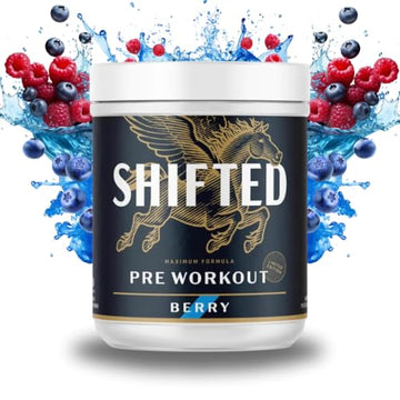 SHIFTED Maximum Pre Workout Powder, Energy & Focus Supplement with Creatine Monohydrate SHIFTEDAu supplements