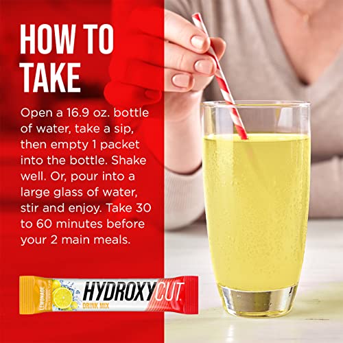 Hydroxycut Drink Mix Weight Loss Supplements, Lemonade, 21 Count (Pack of 1) HydroxycutAu supplements