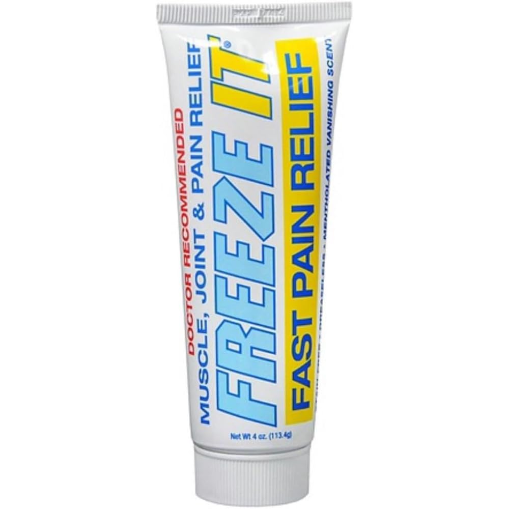 Freeze It Advanced Therapy Gel, 4-Ounce Freeze ItAu supplements
