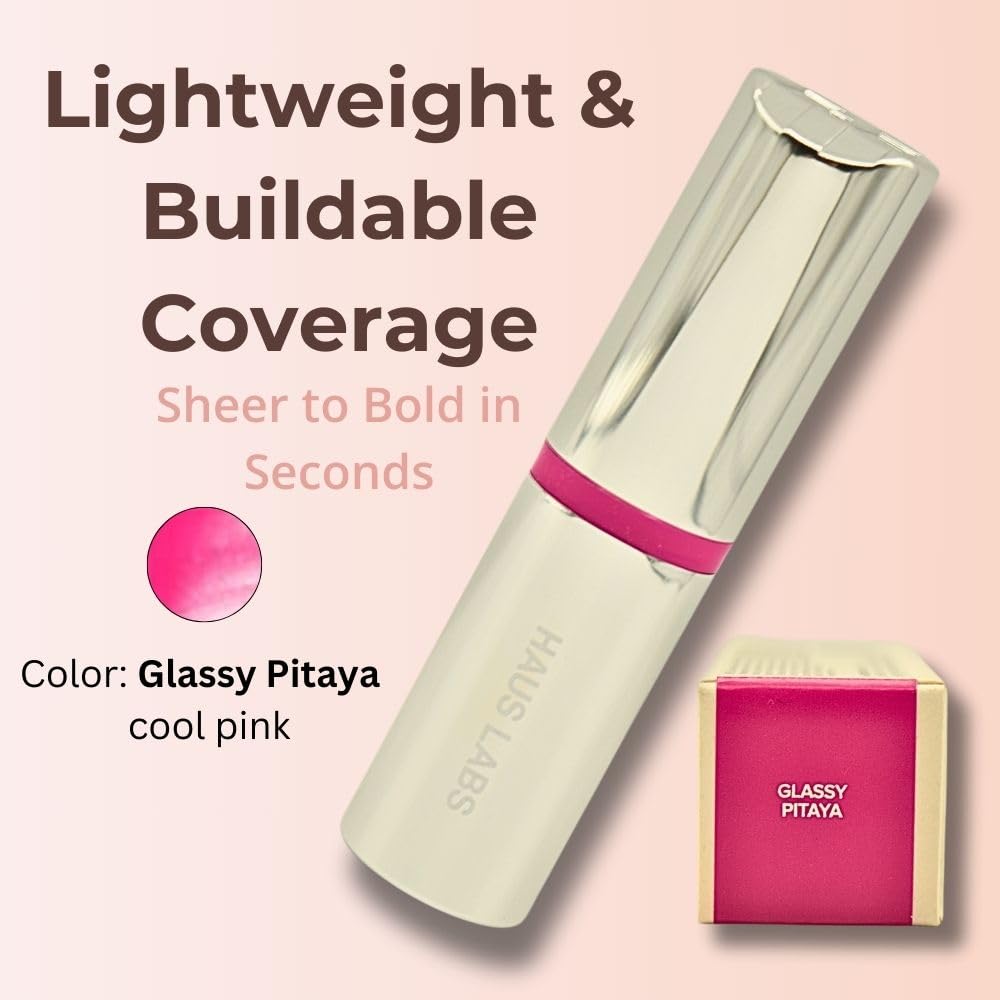 Haus Labs Color Fuse Longwear Hydrating Glassy Lip + Cheek Blush Balm Stick - Glassy Pitaya Haus LaboratoriesAu supplements