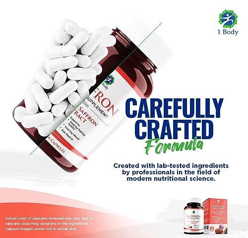 1 Body Saffron Extract 8825 – Antioxidant & Mood Support Saffron Supplement 1 BodyUS supplements