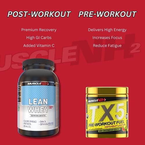 MuscleNh2 Lean Whey XP Diet Whey Protein Powder, Low Fat and Sugar, High Protein MuscleNh2Au supplements