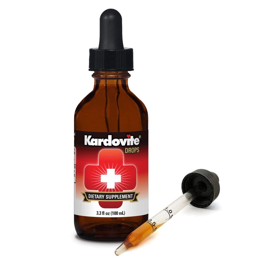 Kardovite Herbal Circulation Support Drops 100ml | Supports Circulatory Wellness with Hawthorn, Garlic, Ginkgo, Cayenne, Milk Thistle, Bilberry & Valerian | Supports Vitality & Daily Wellness KardoviteAu supplements