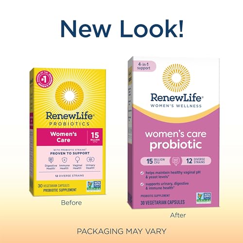 Renew Life Women's Probiotic Capsules, Supports pH Balance for Women, Vaginal, Urinary Renew LifeUS supplements