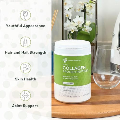 100% Pure Collagen Powder Protein Peptides - General Healthcare 300g Supplement General HealthcareUS supplements