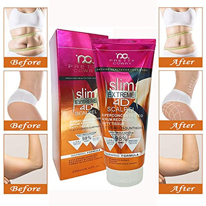MYSHELL Hot Cream, Fat Burner Sweat Cream,Slimming Cream 250ml,Cellulite Treatment MYSHELLUS supplements