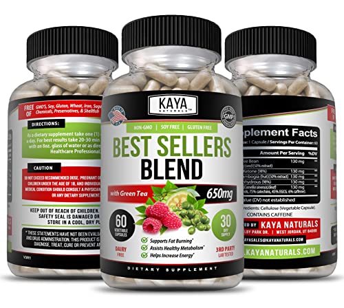 Kaya Naturals Best Sellers Blend - Increase Energy to Burn Belly Fat | Improve Healthy Kaya NaturalsAu supplements