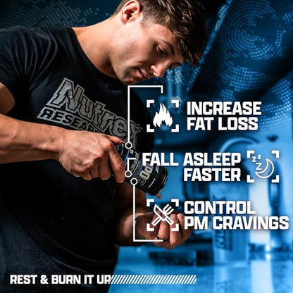 Nutrex Lipo 6 Nighttime Fat Burner | Melatonin Sleep Aid & Weight Loss Diet Pills Nutrex ResearchUS supplements