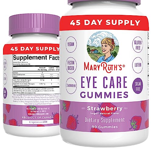 MaryRuth's Eye Care Gummies | Zeaxanthin and Lutein | 45 Day Supply MaryRuth OrganicsUS supplements