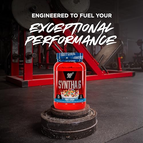 BSN SYNTHA-6 Whey Protein Powder with Micellar Casein, Milk Isolate, Fruity Cereal BSNUS supplements